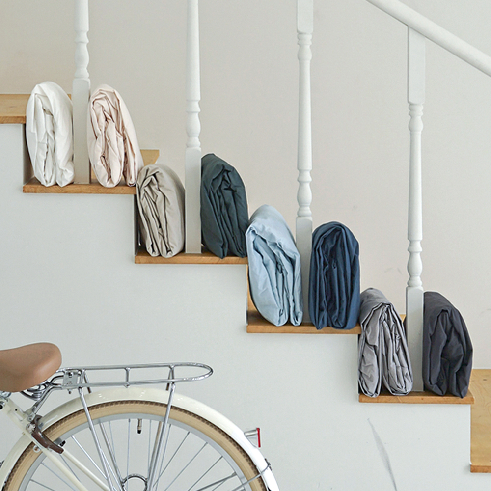 허쉬 60수 고밀도 바이오워싱 순면 매트리스 커버 러쉬 그린, SS(슈퍼싱글)