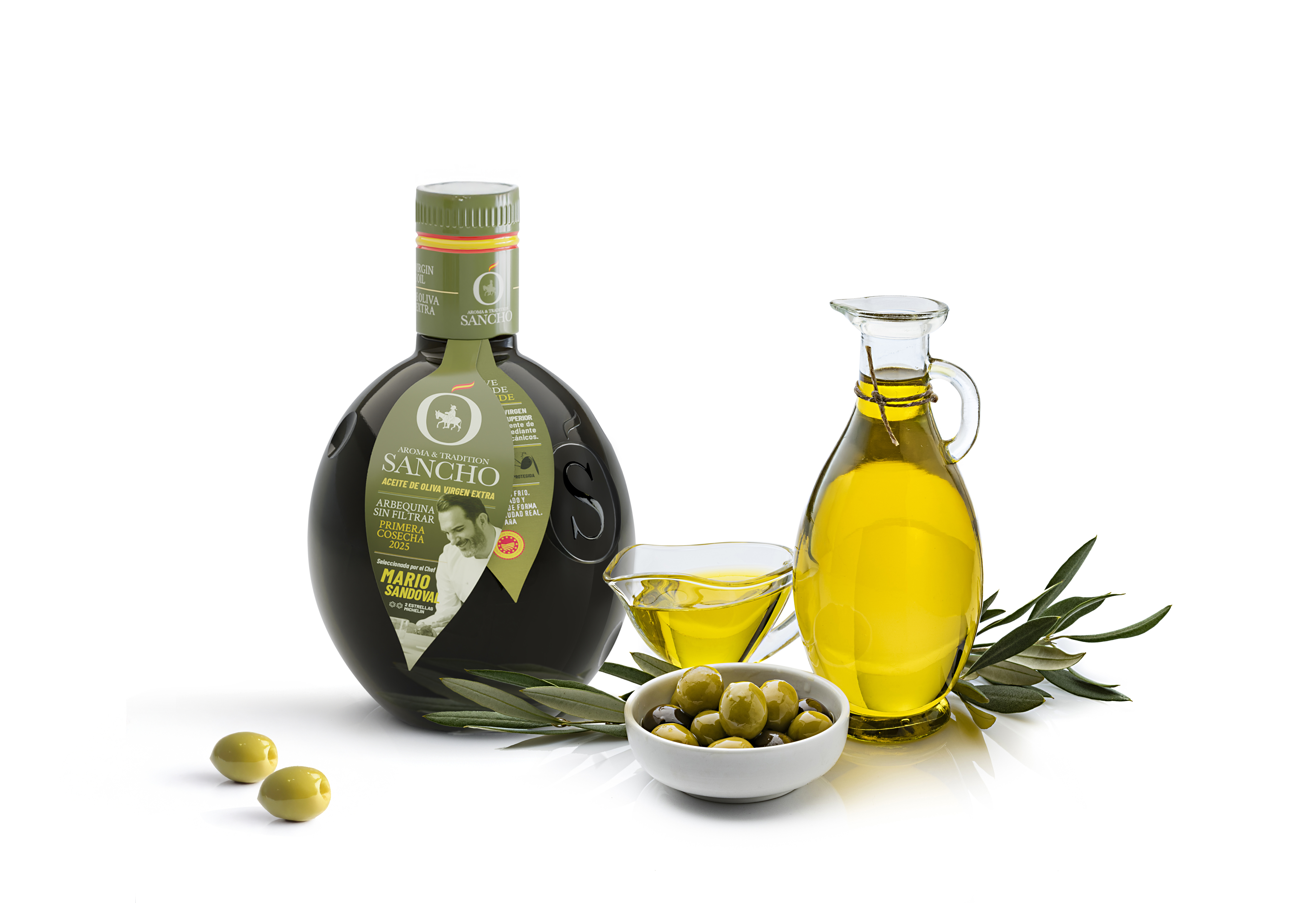 산초 프리미엄 엑스트라버진 올리브오일 아르베키나 스페인산 500ml (산도0.14% 폴리페놀 고함량 DOP인증) - 상품 이미지