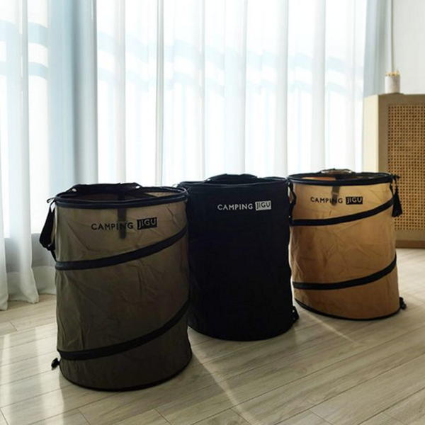 다용도 캠핑 쓰레기통 야외 팝업 쓰레기통 봉투 걸이 수납
