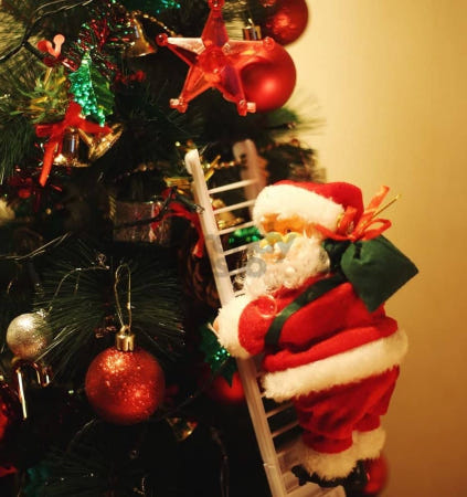 [트렌디프레소협력사]데이슬롯 사다리타는 산타 장식 크리스마스장식
