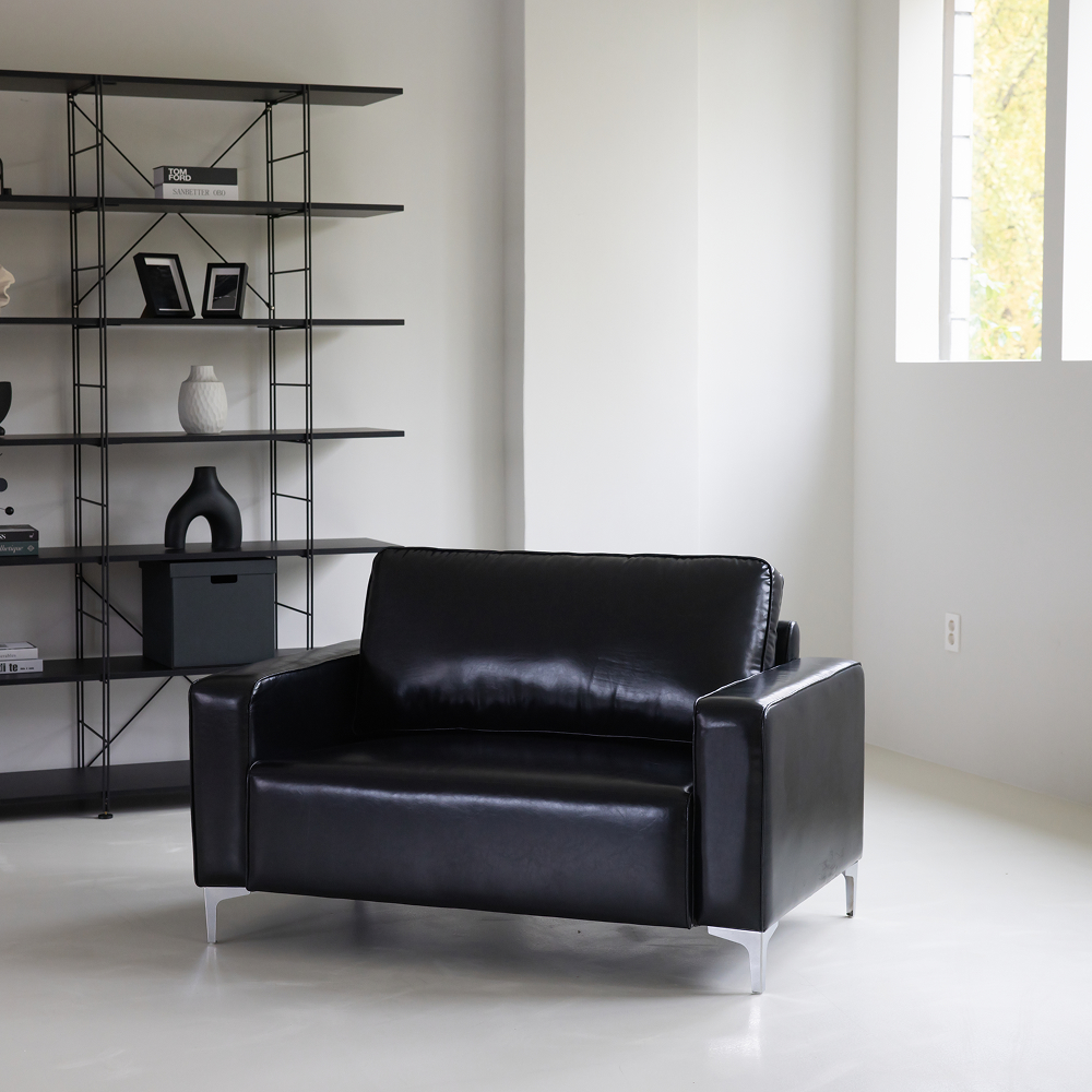 늘나른 누아르 2인용 가죽소파