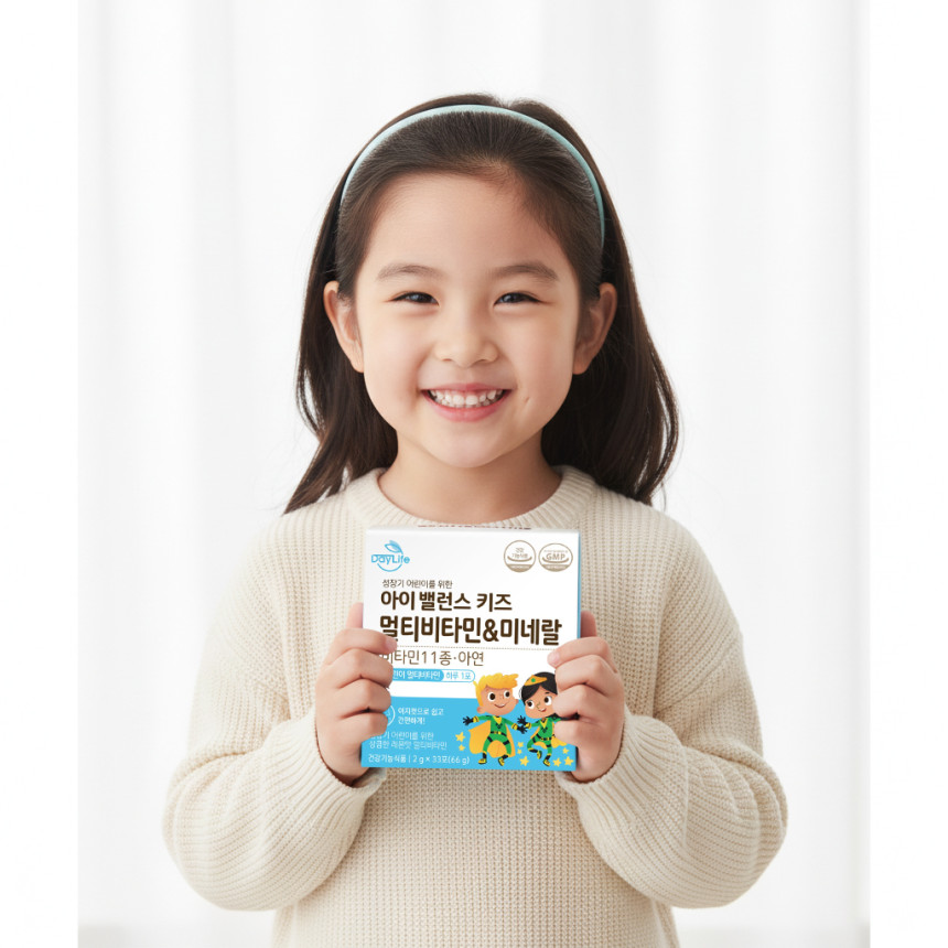 데이라이프 아이 밸런스 돌 아기 유아 어린이 초등학생 종합 영양제 키즈 멀티 비타민 미네랄