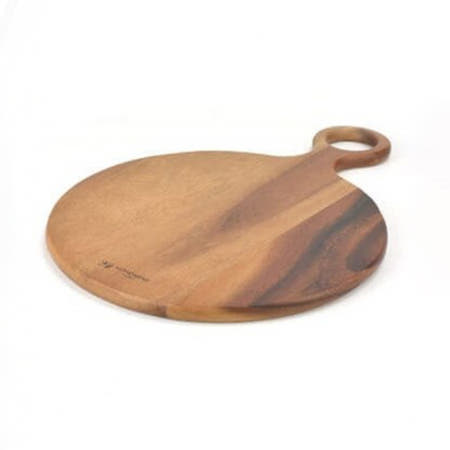 아카시아 플레이팅 도마 원형 캠핑 고급선물 피자 촬영 와인안주 트레이 컷팅보드