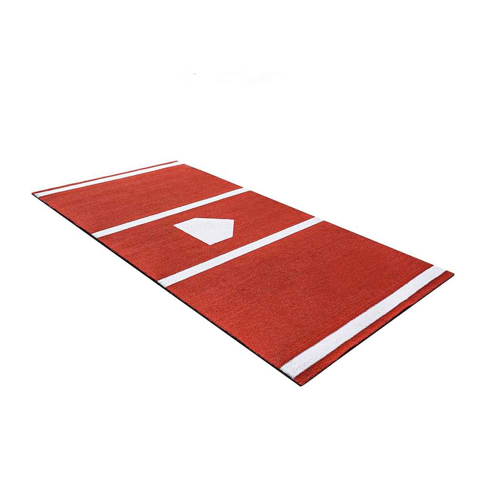 야구 베이스 홈플레이트 연습 경기용 내구성 패드 레드 120x200cm - 상품 이미지