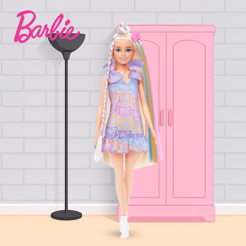 [BARBIE] 바비 패션 펀 앤 팬시 바비 패션인형 코디놀이 스타일링 여아선물 - 상세 이미지 4
