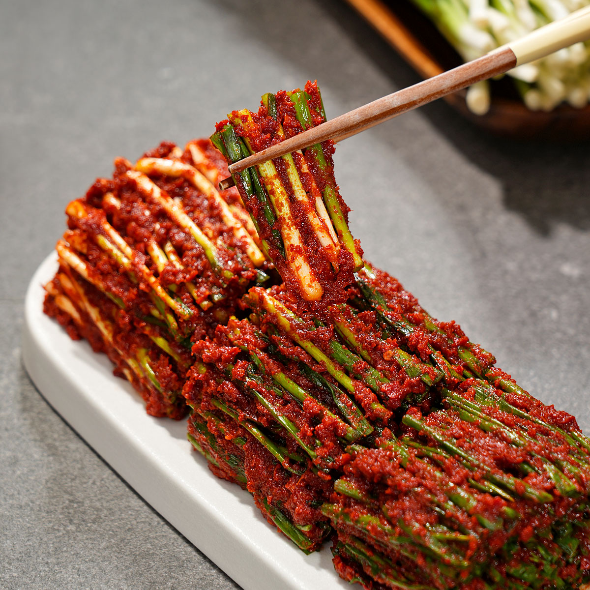 셰프애찬 실비파김치 500g 매운 실비 쪽파 김치 이미지 7
