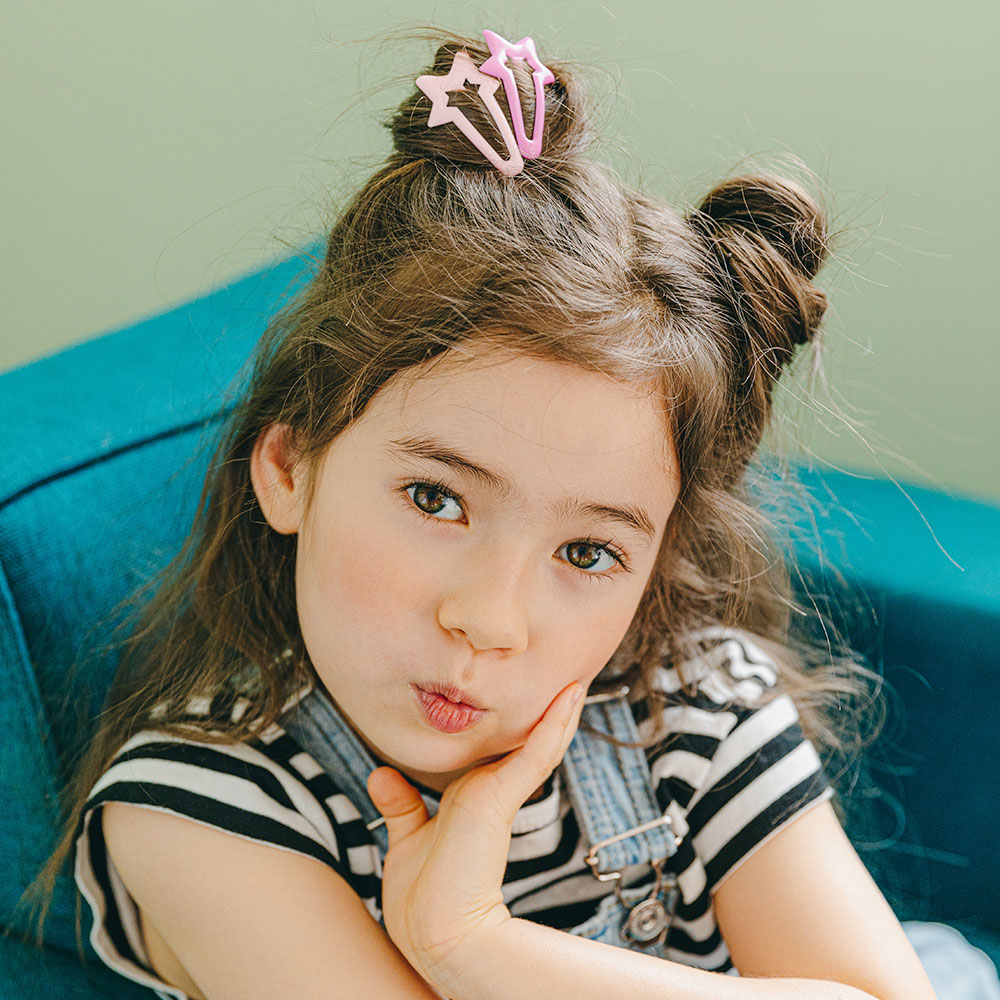 [1+1] 많이 꽂을수록 러블리 만능 포인트 미니 집게핀 헤어클립 유아헤어핀 - 상세 이미지 3