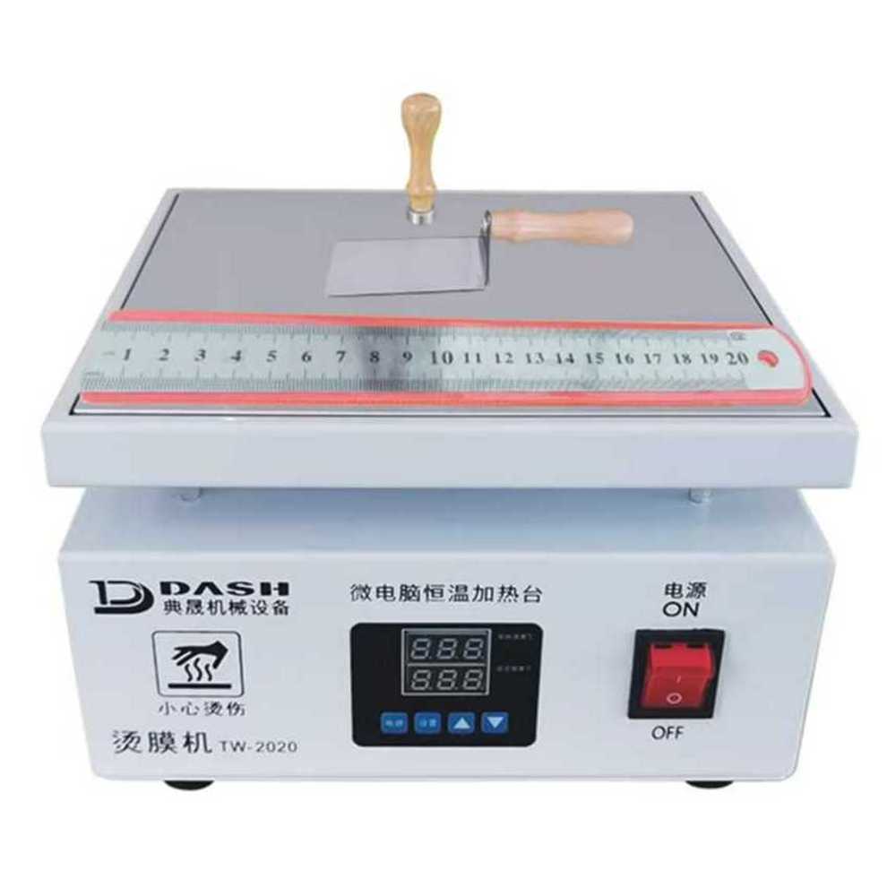 리워크 핫플레이트 기판 수리용 PCB 예열 납땜 장비 TW-2020 화이트 - 상품 이미지