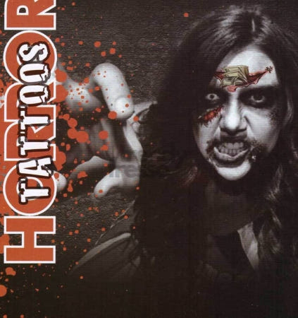 노드룸 3D 호러 타투 이마 돈 페이스페인팅 코스프레 분장