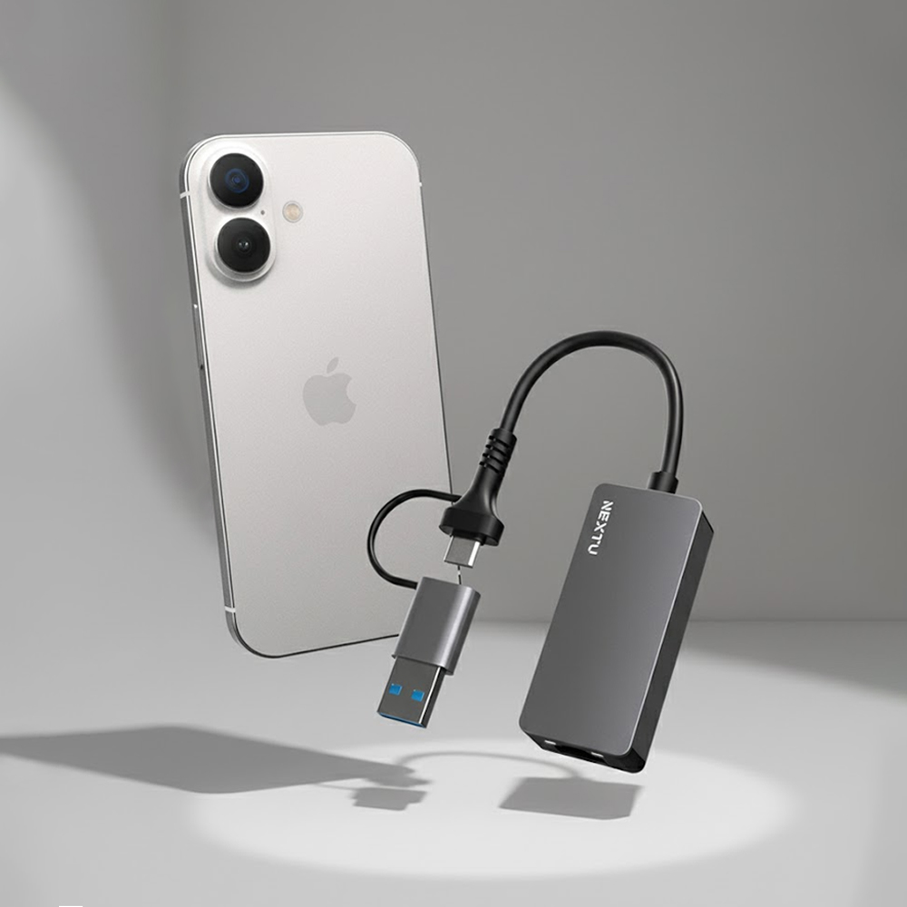 넥스트유 온리크 USB3.0 C타입 A타입 5기가비트 초고속 유선 랜카드 - 상세 이미지 5