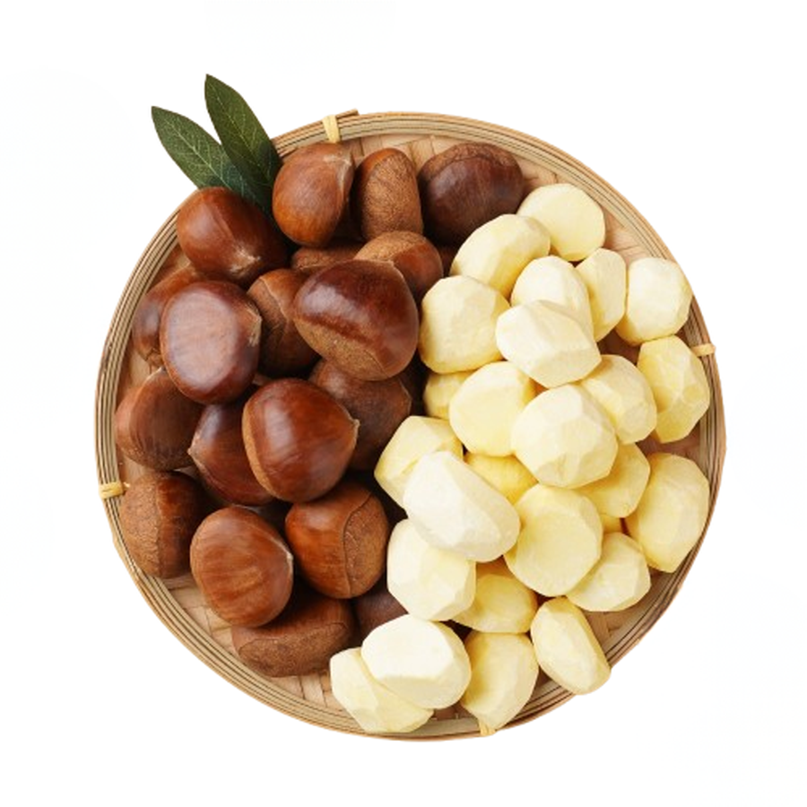 약품처리 전혀 않은 100% 충남공주 햇 맛밤 깐밤 500g 대 특대 프리미엄 밤 제수용 - 상품 이미지