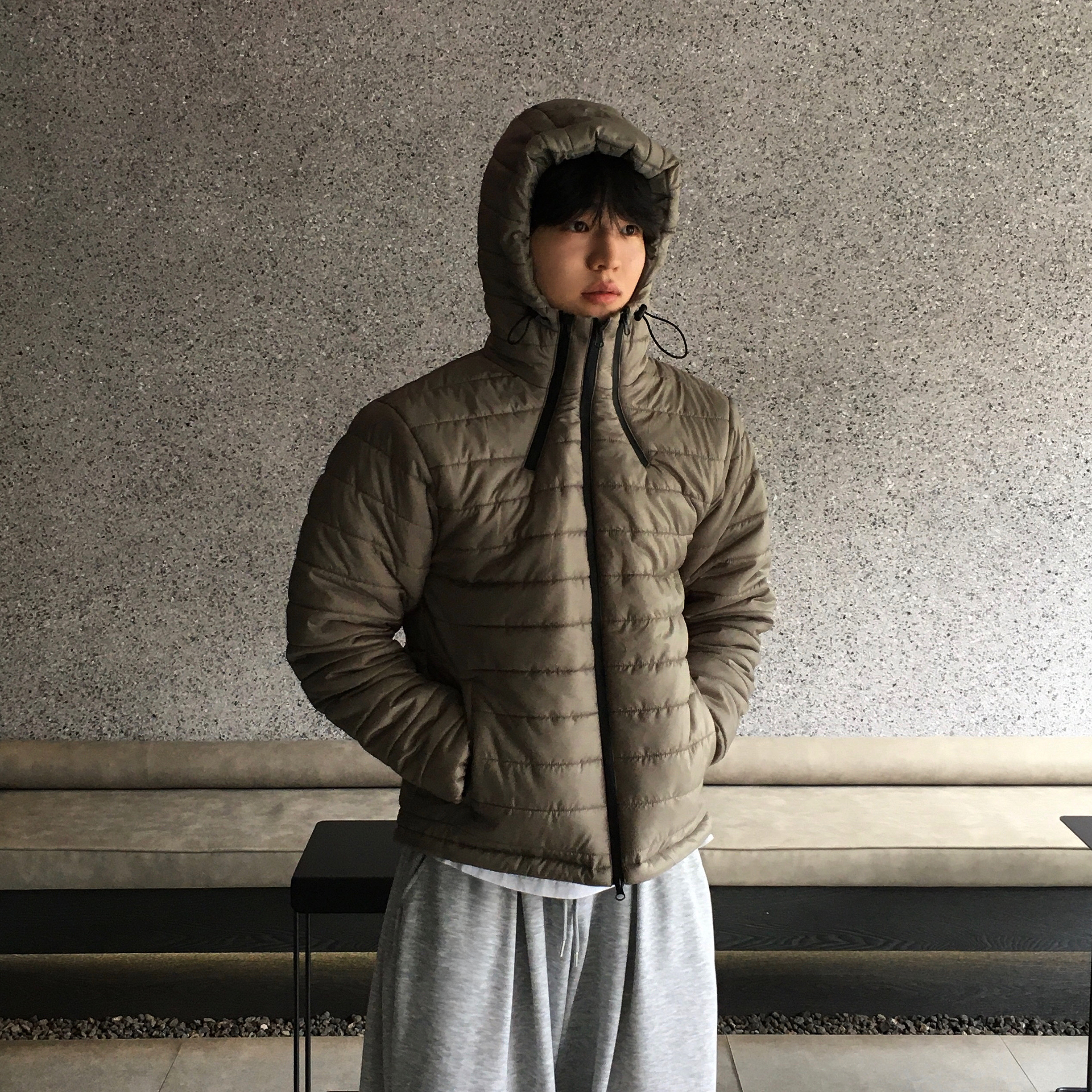 남자오리털패딩 남성경량다운 남성퀄팅패딩 - 상세 이미지 2