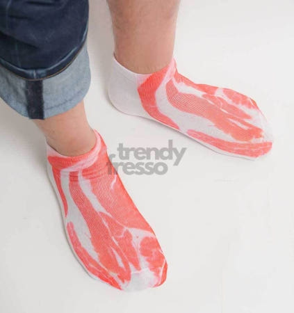 [트렌디프레소협력사]데이슬롯 블러디 양말 삼겹살 귀여운 할로윈분장 선물