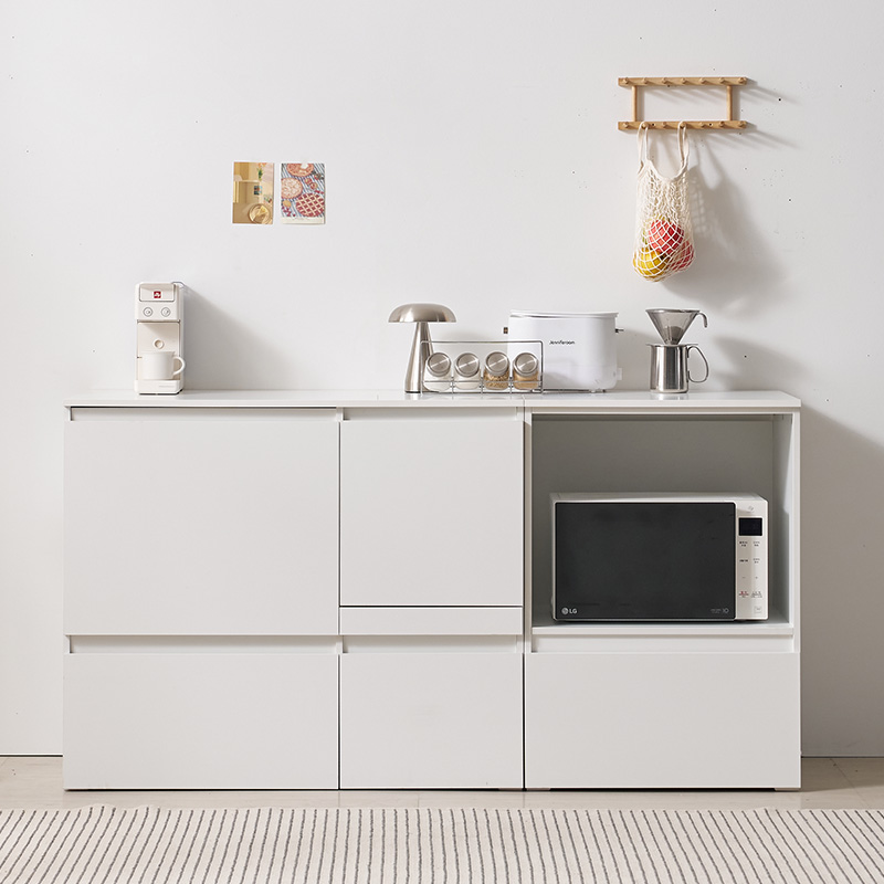 e스마트 루네뜨 전자레인지선반 서랍 수납 광파오븐 렌지대 600