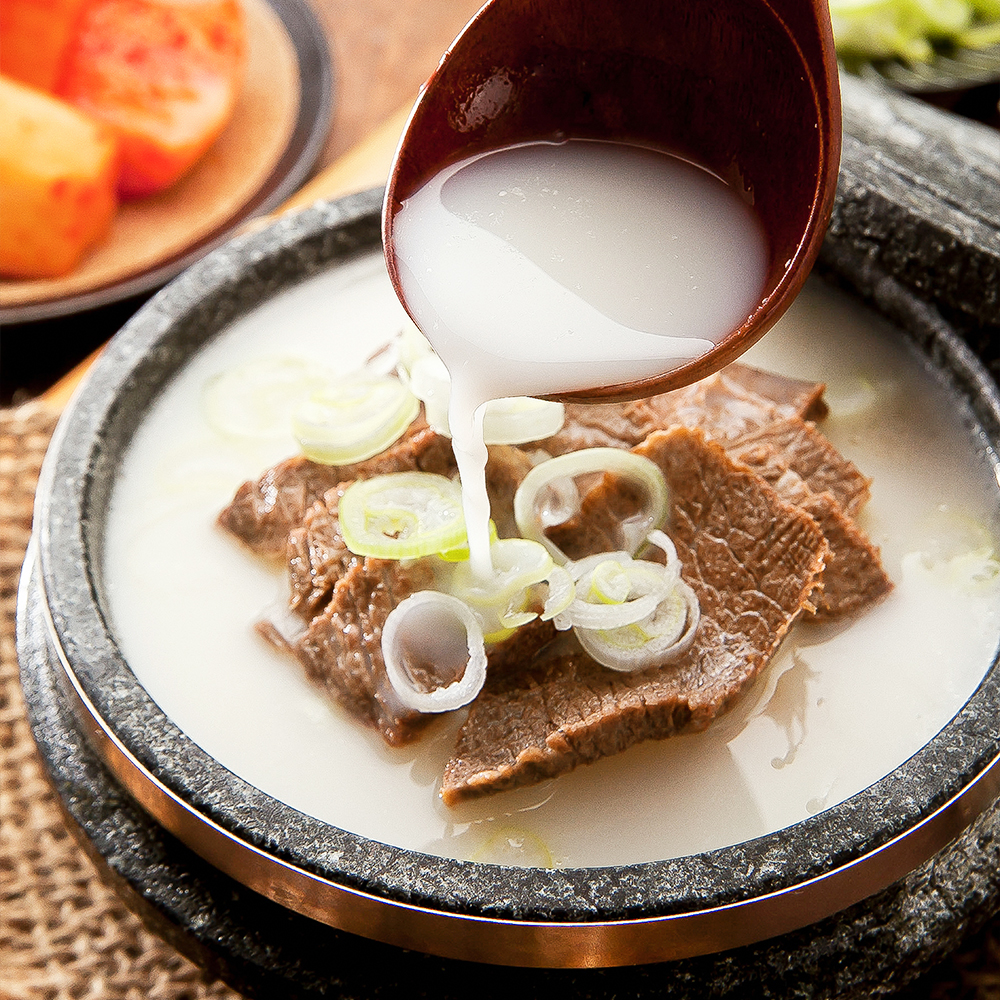 진한 한우 사골 곰탕 300g x 3팩 100%한우사골 전통 가마솥곰탕 - 상세 이미지 4
