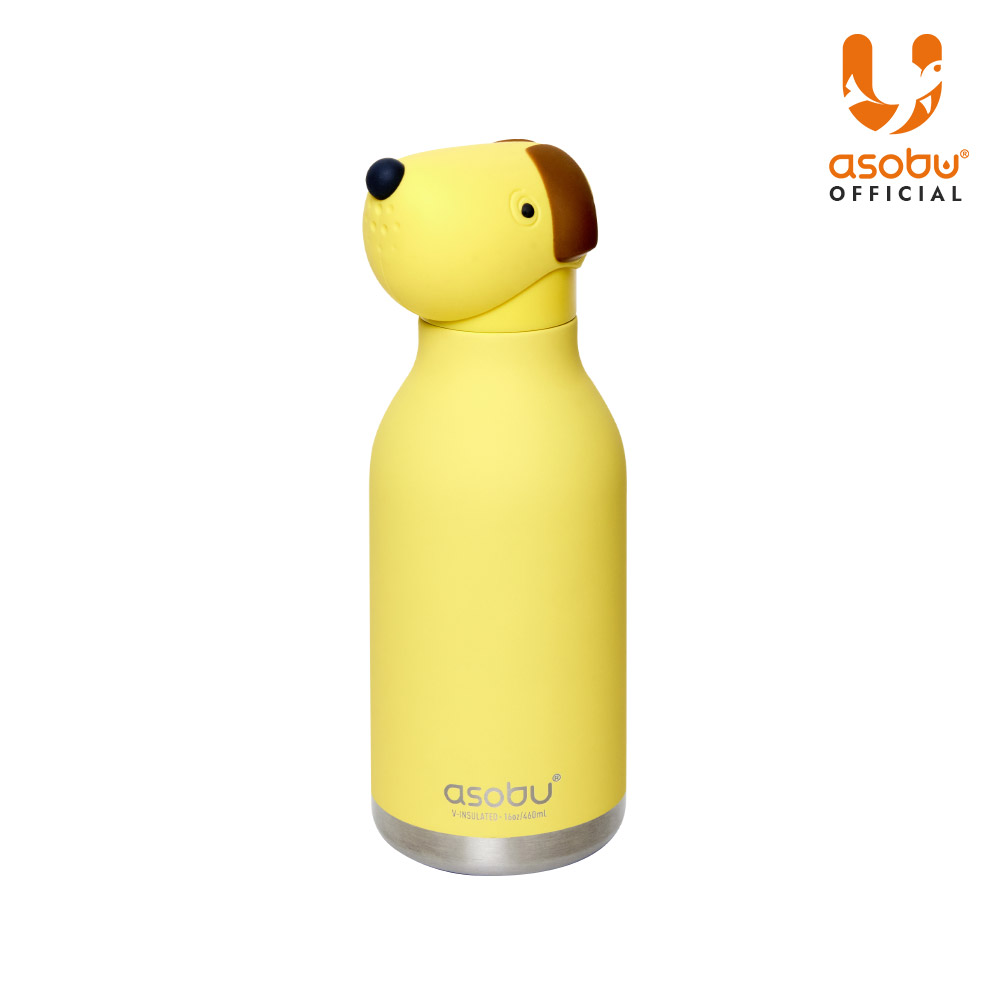 아소부 스테인레스 보온보냉 캐릭터 텀블러 베스티 460ml, 도그 - 메인 이미지