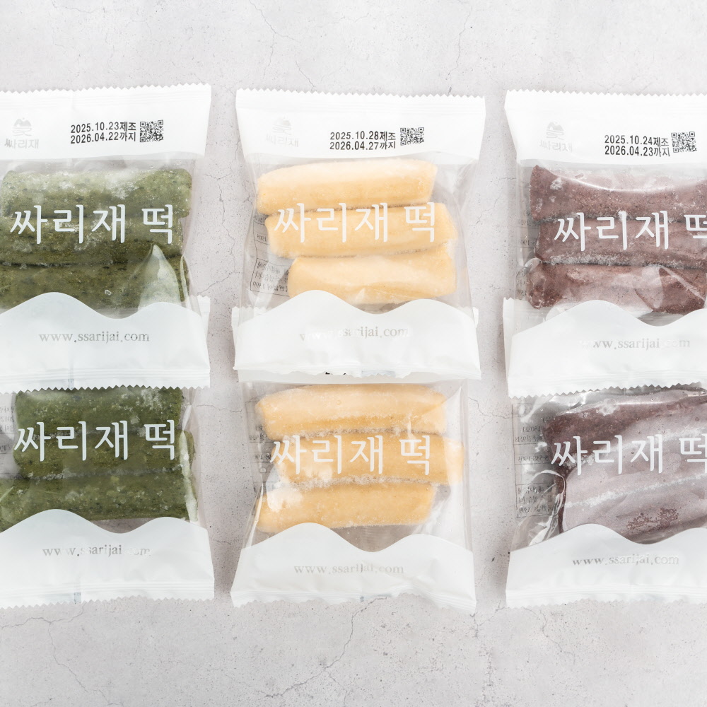유기농 현미로 만든 [현미가래떡 3종 600g] 구워먹는 아침대용 무설탕떡 맛보기 - 상세 이미지 2