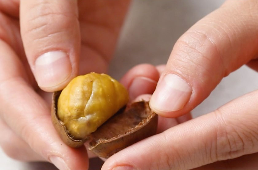 올리온 톡까먹는 밤의여왕 약단밤 에어프라이어 군밤 맛 밤 칼집 단밤 알밤 500g, 3개 - 상세 이미지 2