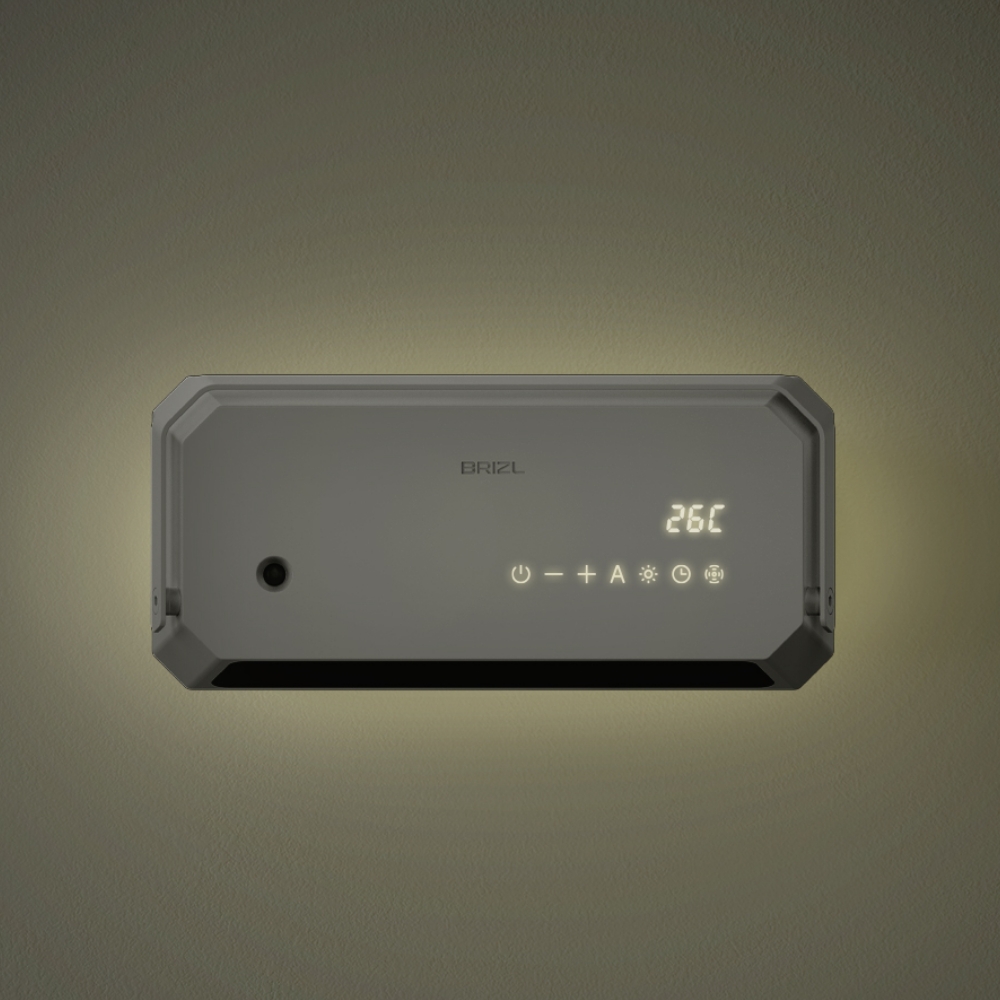 브리즐 욕실 온풍기 벽걸이 가정용 전기 화장실 온풍기 미니 PTC