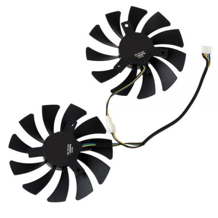 The Lord of the Tools [해외]The Lord of the Tools PowerColor RX 5600 5700 6500 6600 XT 6700 파이터와 호환되는 4핀 냉각 팬 85mm 컴퓨터 대회 1쌍