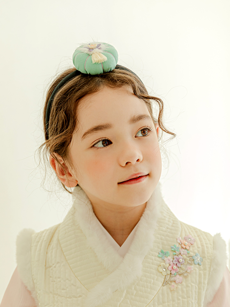수피아 한복 머리띠 유아헤어밴드 - 상품 이미지