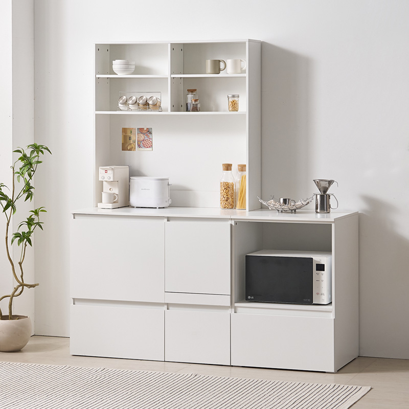 e스마트 루네뜨 전자레인지선반 서랍 수납 광파오븐 렌지대 600