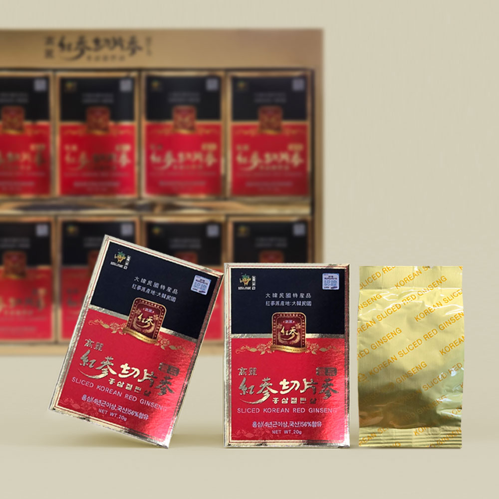 홍삼절편 고려 4년근 이상 인삼 부모님 선물세트(보자기포장+쇼핑백증정) 200g, 1개 - 상세 이미지 3