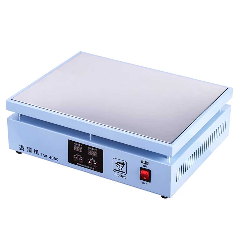 리워크 핫플레이트 기판 수리용 PCB 예열 납땜 장비 TW-2020 화이트 - 상세 이미지 2