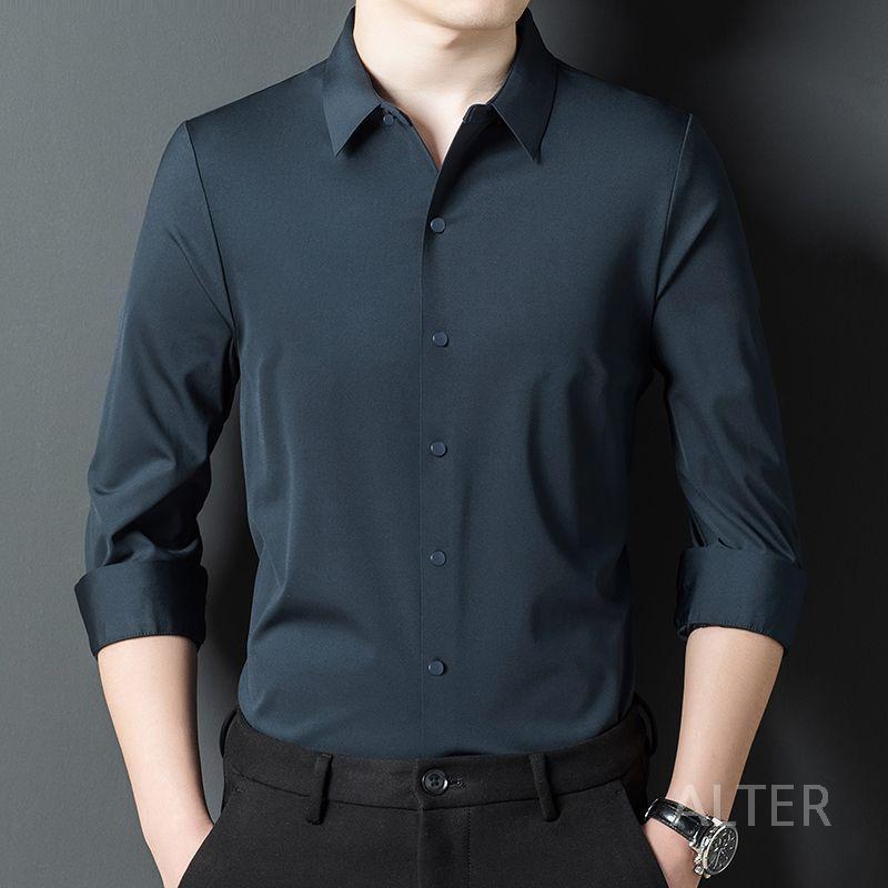 셔츠 라틴 상의 모던 댄스 스포츠 반팔 사교댄스 남성 댄스복 볼룸 왈츠 - 상세 이미지 3
