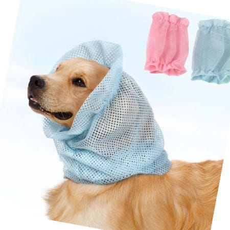 귀병예방 강아지 귀염증 매쉬 스누드 귀통풍 반려동물 귀덮개