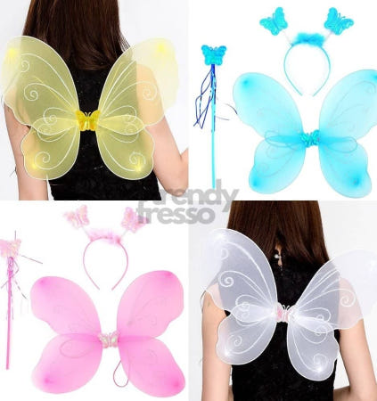 [트렌디프레소협력사]데이슬롯 천사 요정 날개 세트 장기자랑 축제 공주