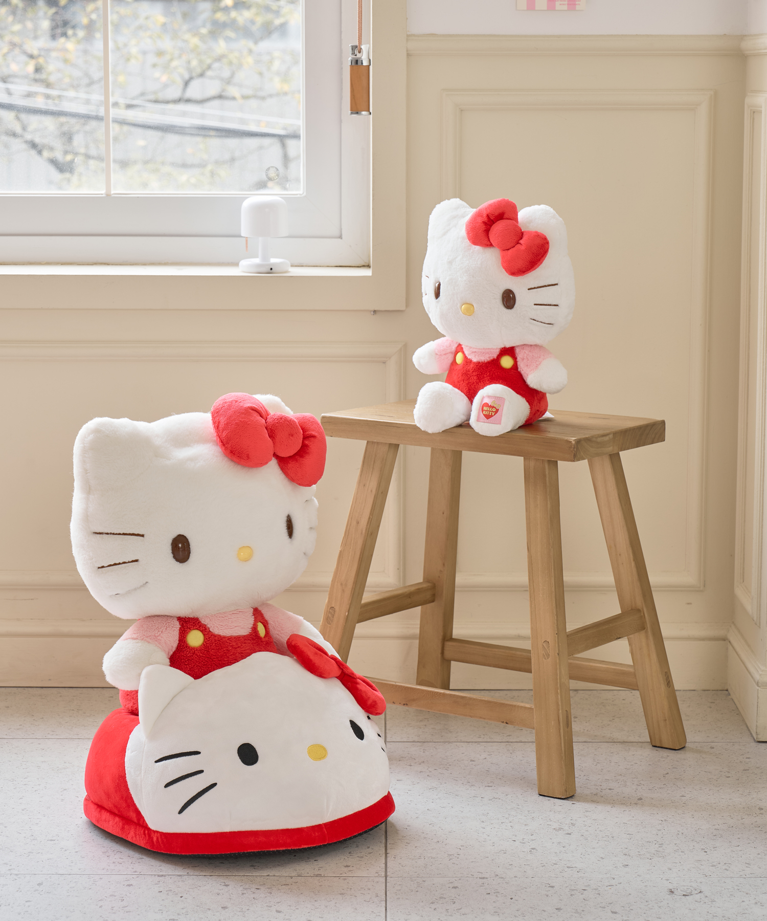 잉코 산리오 헬로키티 USB 발난로 풋워머 온열 발히터 사무실 수족냉증