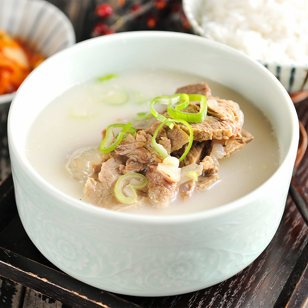 진한 한우 사골 곰탕 300g x 3팩 100%한우사골 전통 가마솥곰탕 이미지 6
