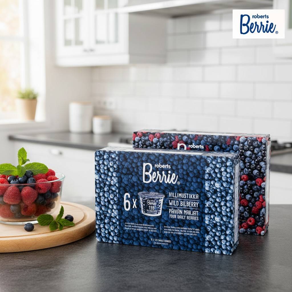 로버츠베리에 야생 빌베리 1BOX + 빌베리&라즈베리 1BOX - 상품 이미지