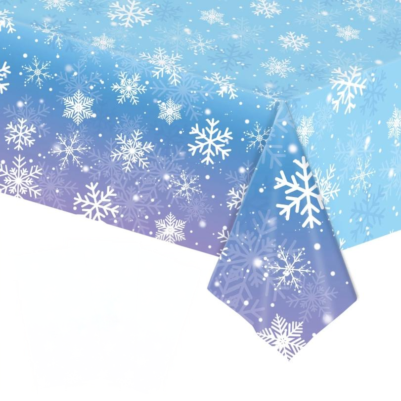 [미소쌤] 겨울 크리스마스 테마 테이블보 환경구성 식탁보 방수 소품 파티용품 장식