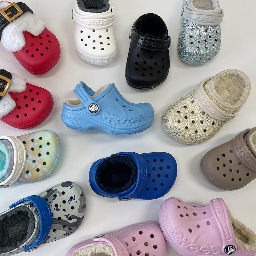 크록스 키즈 털신 바야 라인드 토들러 겨울 어린이 털슬리퍼 샌들