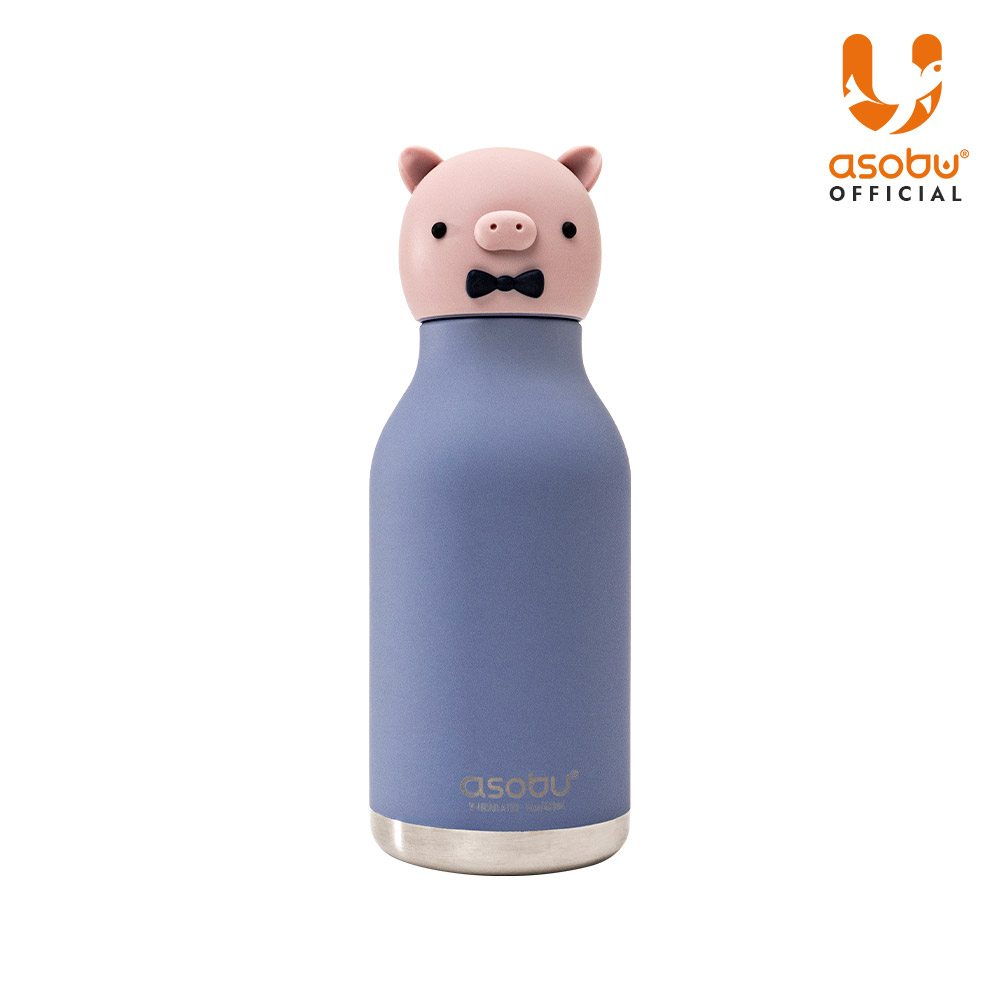 아소부 스테인레스 보온보냉 캐릭터 텀블러 베스티 460ml, 피기 - 메인 이미지