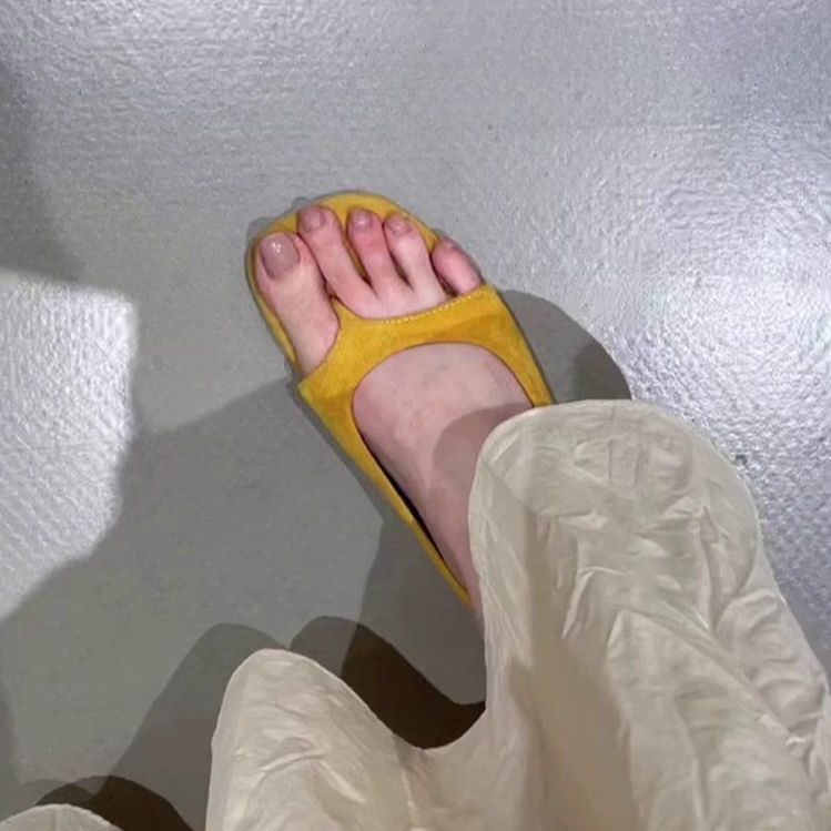 프렌치 슬리퍼 양가죽 여성 다색상 편한홈웨어 bying24 이미지 6