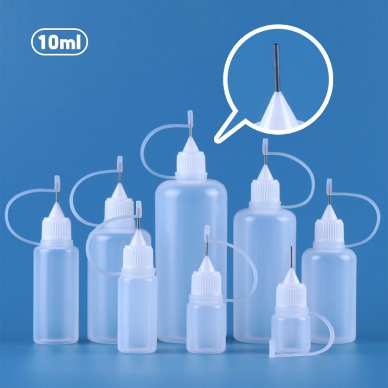 김장 액상 전자담배 뾰족 노즐 바늘 공병 10ml 리필 - 상품 이미지