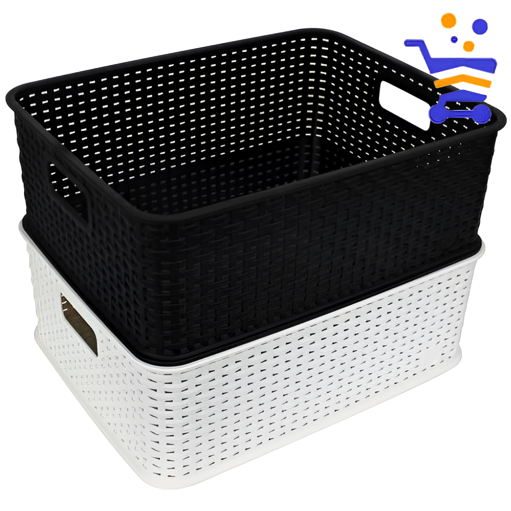 국산 직사각 A4 서류 적층 바구니 직T5호 팬트리 옷장 수납 정리 보관 바구니 바스켓