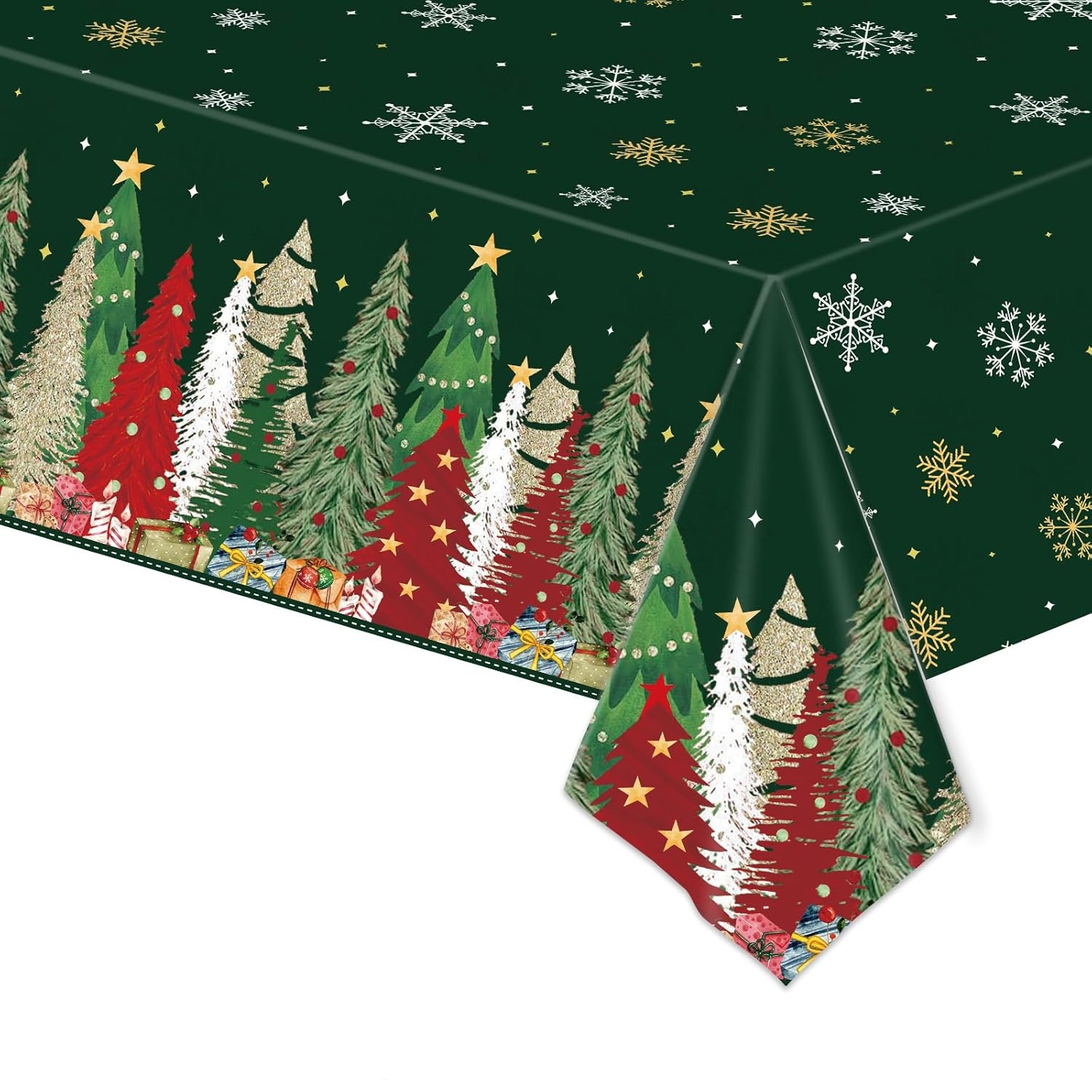 [미소쌤] 겨울 크리스마스 테마 테이블보 환경구성 식탁보 방수 소품 파티용품 장식