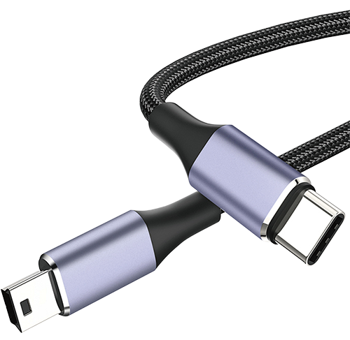 옵토프로 USB C타입 to 미니5핀 외장하드 카메라 케이블 1m - 상세 이미지 2