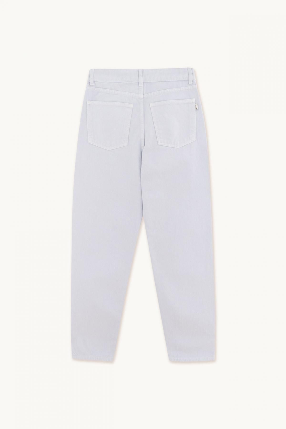 타이니코튼 하이웨이스트 스트레이트핏 데님 팬츠 SS22-747-J24 PASTEL BLUE - 상세 이미지 2