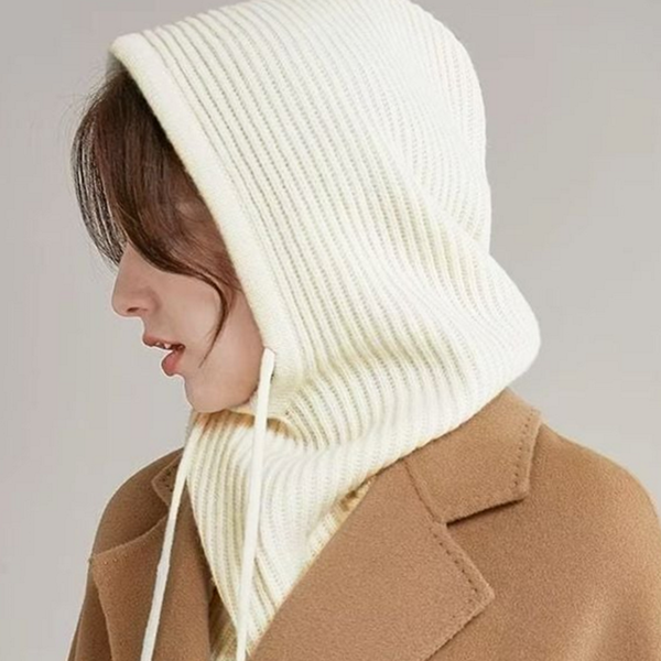 후드 골지 바라클라바 워머 바라클라바 여성 겨울 - 상품 이미지