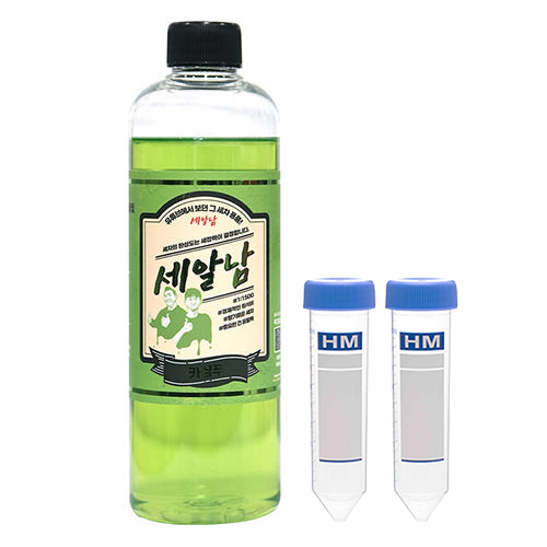 세알남 중성 카샴푸 500ml + 코니칼튜브 2개 세트 세차샴푸 버킷세차 - 상품 이미지