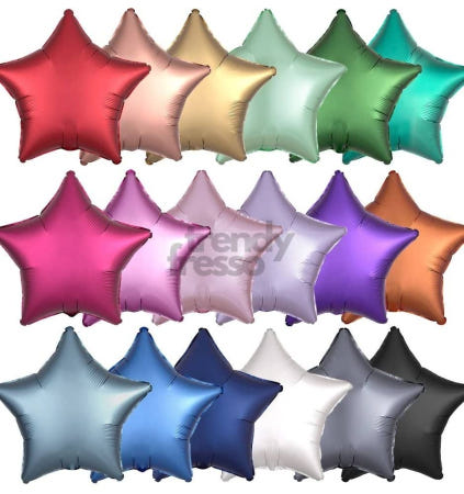 [트렌디프레소협력사]데이슬롯 은박풍선 별 새틴럭스 45cm 풍선장식 파티 행사