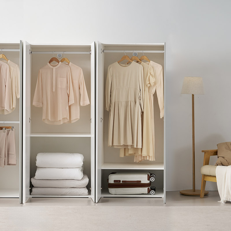 e스마트 라일 LPM 학생 작은방 간이옷장 싱글 원룸 옷장 800