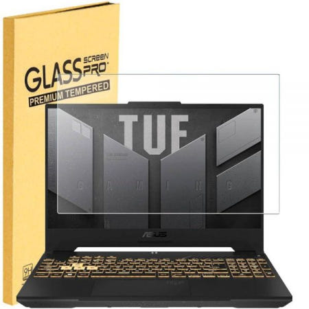 MUBUY-GOL [해외]ASUS TUF 15.6인치 게이밍 노트북, 크롬북 15, 엑스퍼트북 젠북 15 OLED/프로 A15/F15, ROG Strix/SCAR 9H 경도 지문 방지 강화 유리 액