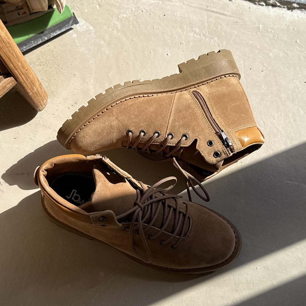 5cm 스웨이드 하이커 워커