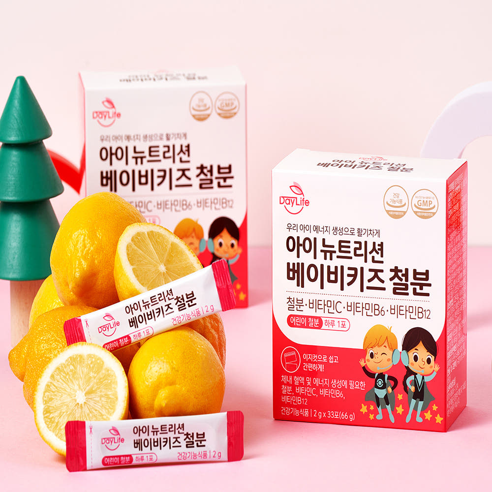 데이라이프 초등학생 돌 아기 유아 어린이 철분제 아이 뉴트리션 베이비 키즈 철분 이미지 3